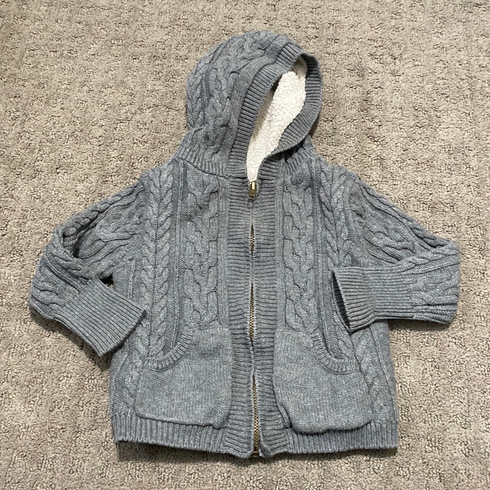 Egg baby sweater